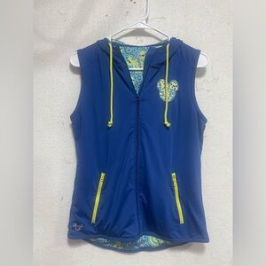Disney Navy and Lemon Swim Coverup